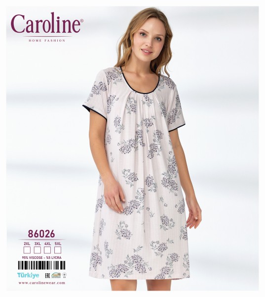 Caroline 86026 ночная рубашка 2XL, 3XL, 4XL, 5XL