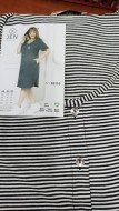 Jen 05116 халат 2XL, 3XL, 4XL, 5XL