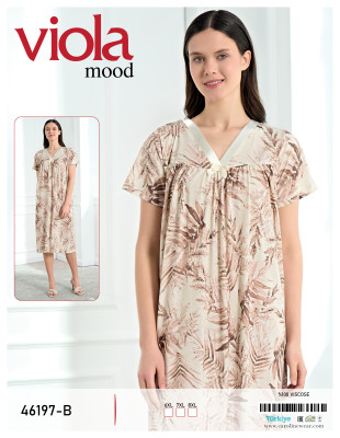 Viola 46197-B ночная рубашка 6XL, 7XL, 8XL