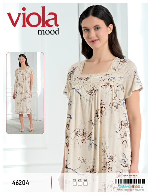 Viola 46204 ночная рубашка 3XL, 4XL, 5XL