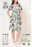 Jen 05136 халат L, XL, 2XL, 3XL, 4XL