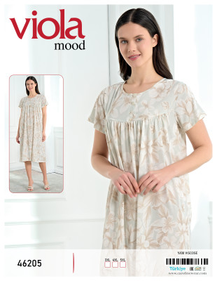 Viola 46205 ночная рубашка 3XL, 4XL, 5X