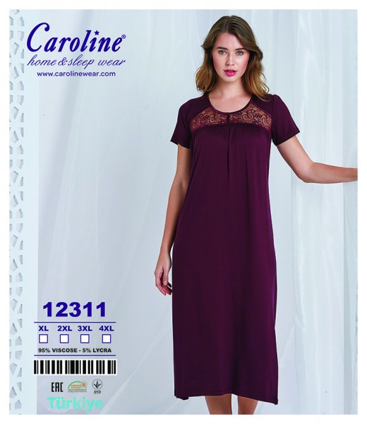 Caroline 12311 ночная рубашка 2XL, 3XL