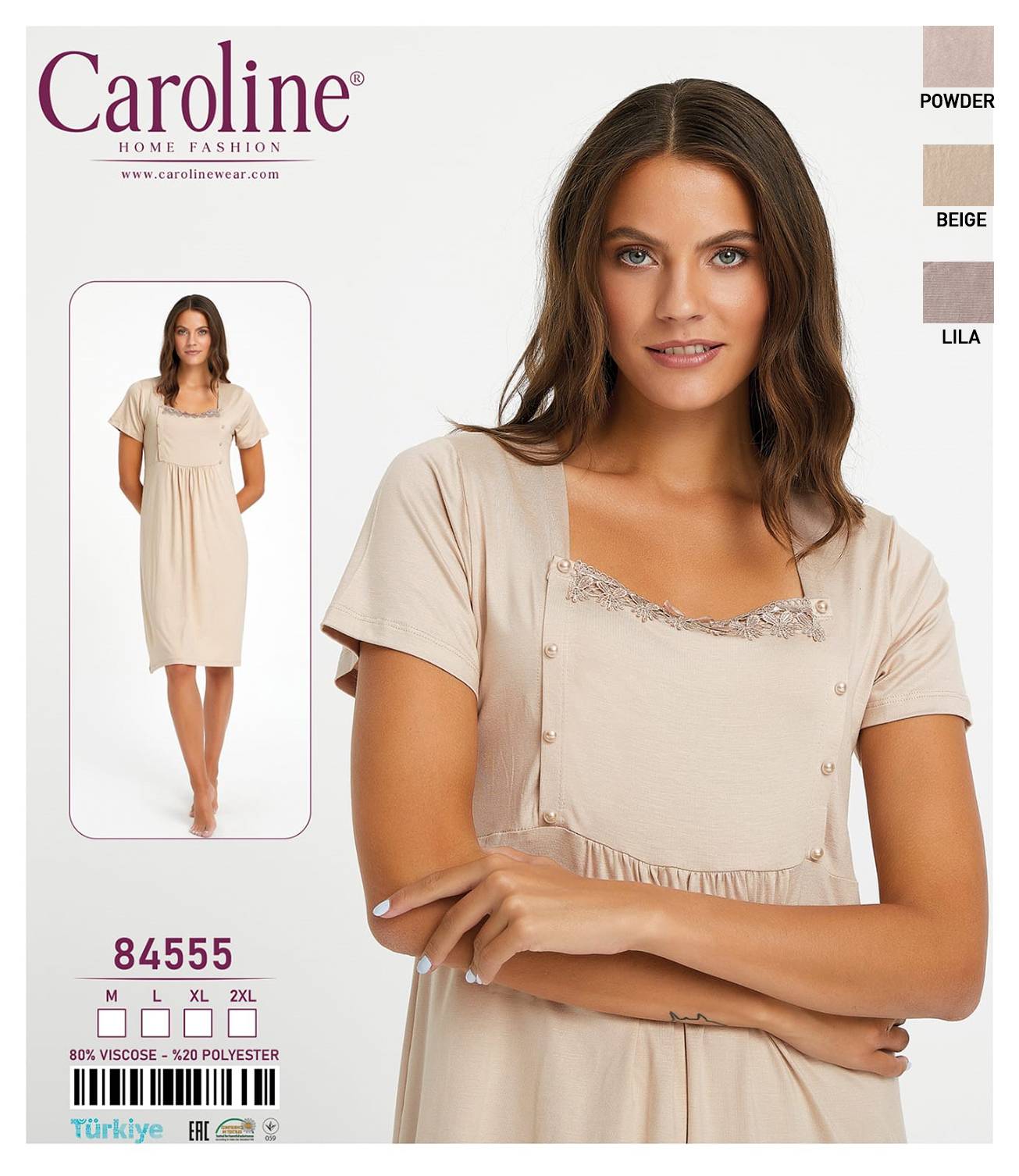 Caroline 84555 ночная рубашка L