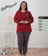 Metin 6215 пижама 1XL, 2XL, 3XL, 4XL